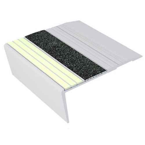 CAD Drawings BIM Models Ecoglo Inc. F6-E20 Series Luminous Flat Stair Nosings